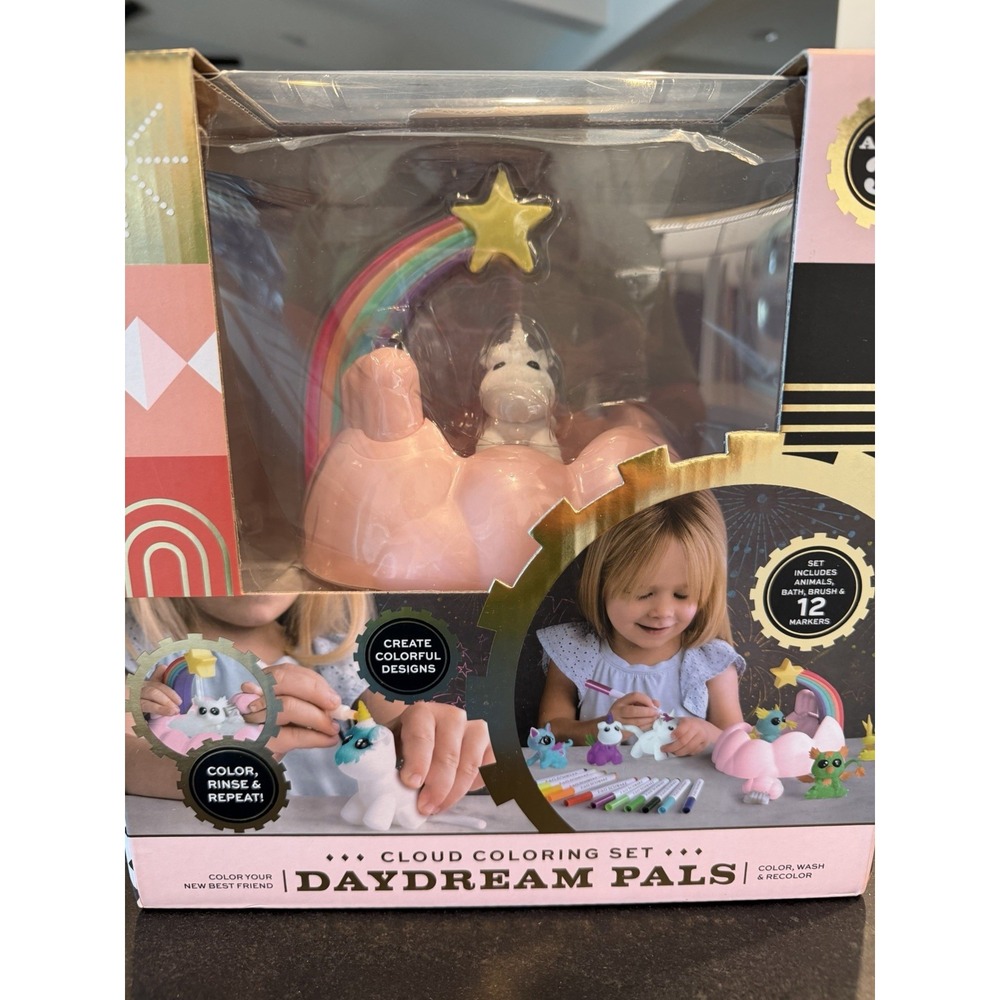 NEW - FAO Schwarz Daydream Magic Pals Cloud Coloring Set